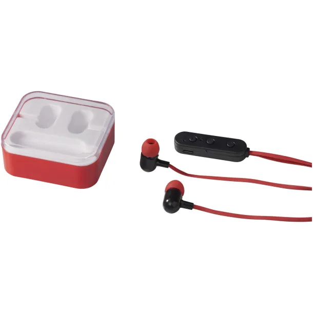 Colour-pop Bluetooth® earbuds - Bullet Red