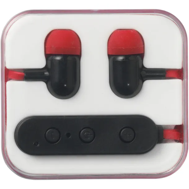 Colour-pop Bluetooth® earbuds - Bullet Red