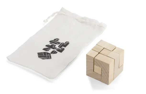 CUBE Puzzle game Beige