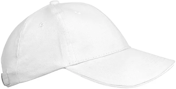 ORLANDO KIDS KIDS' 6 PANELS CAP - K-UP White