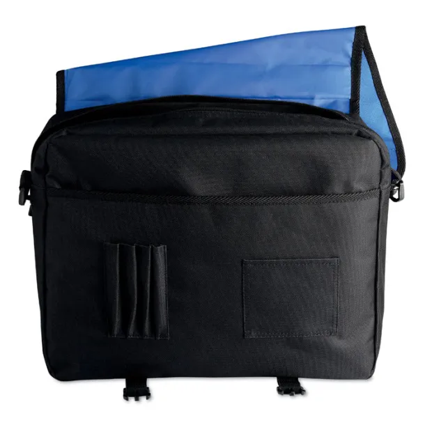 FLAPA 600D polyester document bag Royal blue