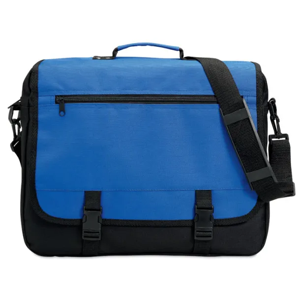 FLAPA 600D polyester document bag Royal blue