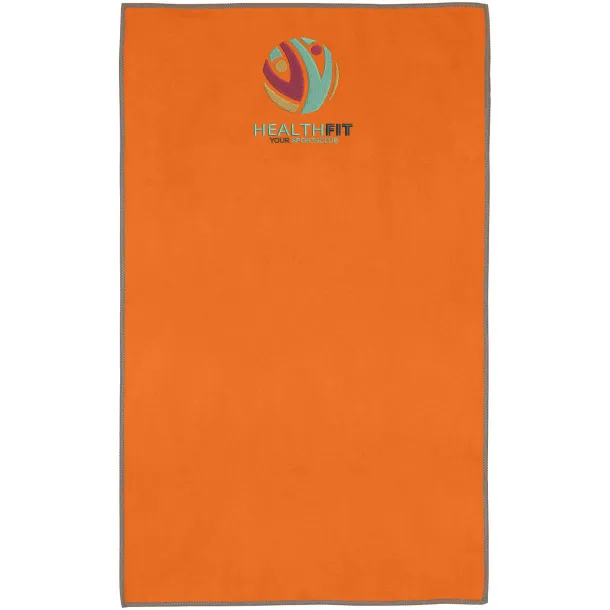 Pieter GRS ultra lightweight and quick dry towel 30x50 cm - Unbranded Orange