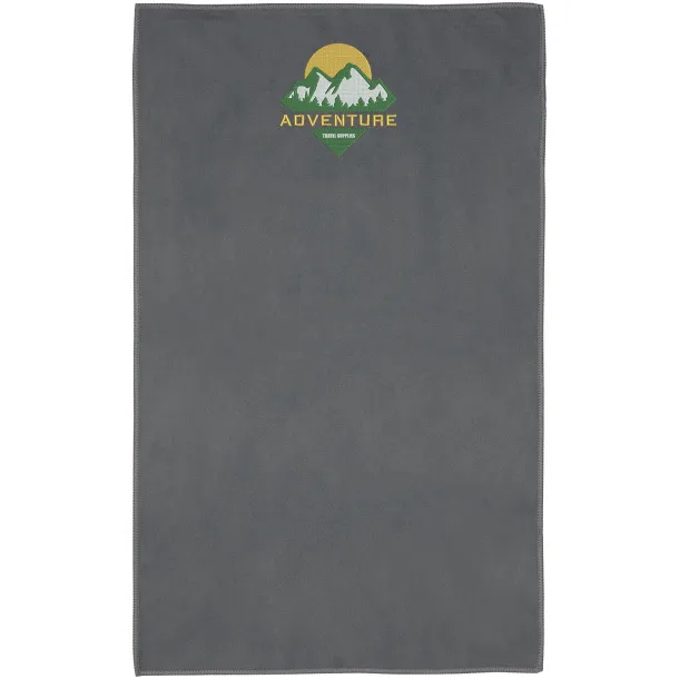 Pieter GRS ultra lightweight and quick dry towel 30x50 cm - Unbranded Grey