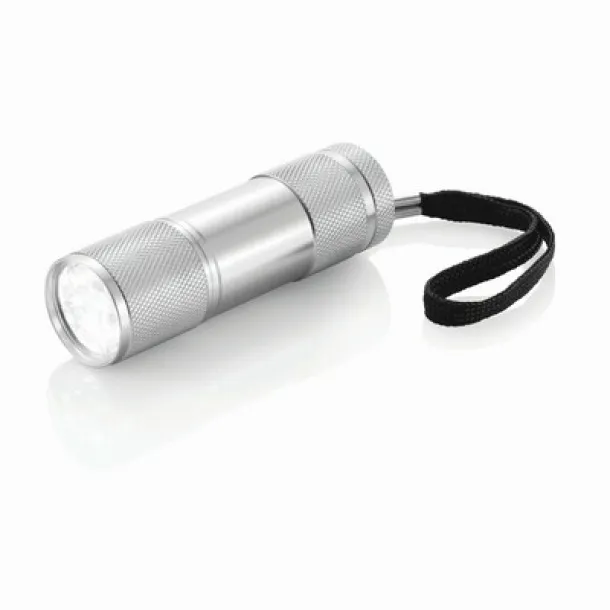  Torch 9 LED silver