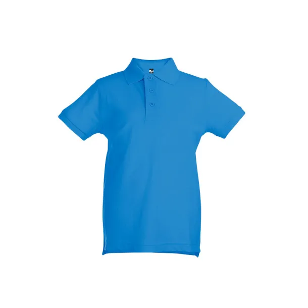ADAM KIDS Children's polo shirt Acqua blue