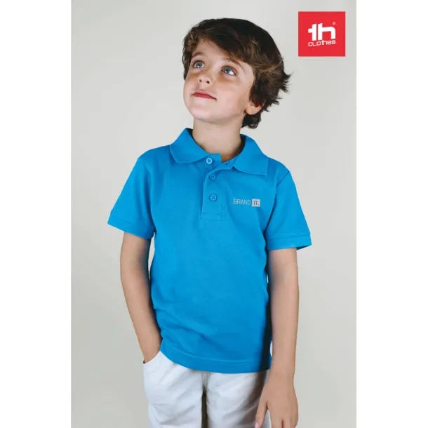 ADAM KIDS Children's polo shirt - Classics Acqua blue