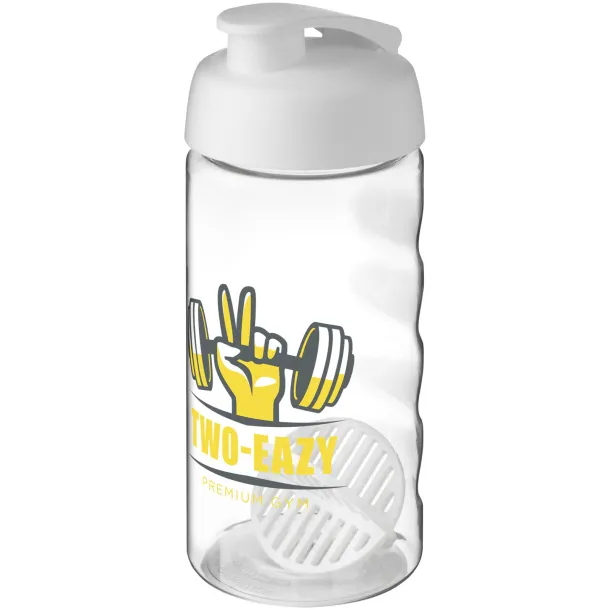 H2O Active Bop 500 ml shaker bottle - Unbranded White White