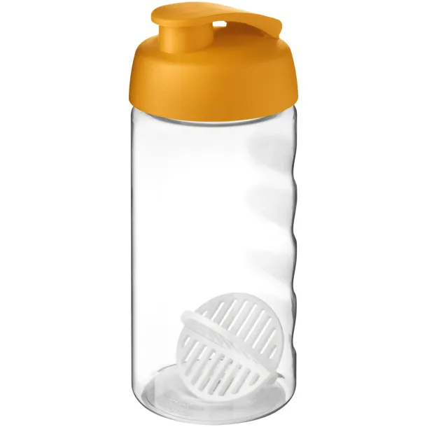 H2O Active Bop 500 ml shaker bottle - Unbranded Orange White