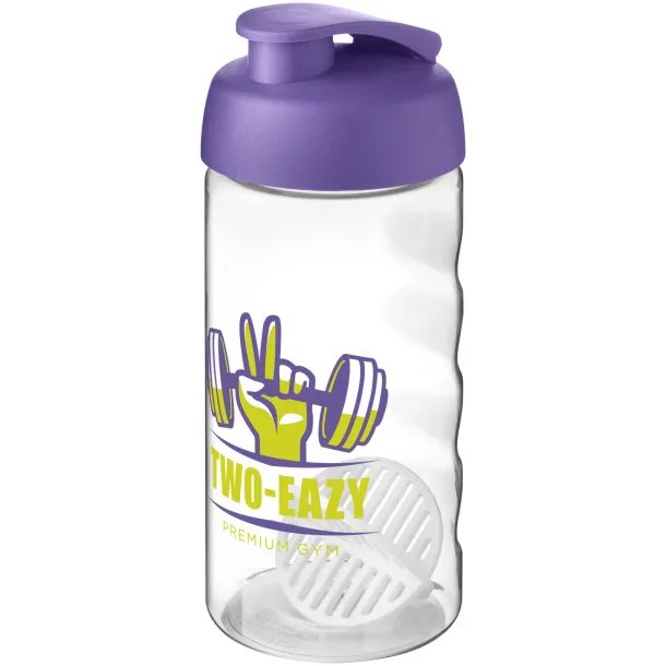 H2O Active Bop 500 ml shaker bottle - Unbranded Purple White