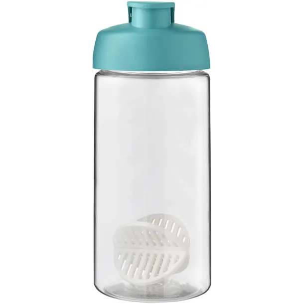 H2O Active Bop 500 ml shaker bottle Aqua blue White