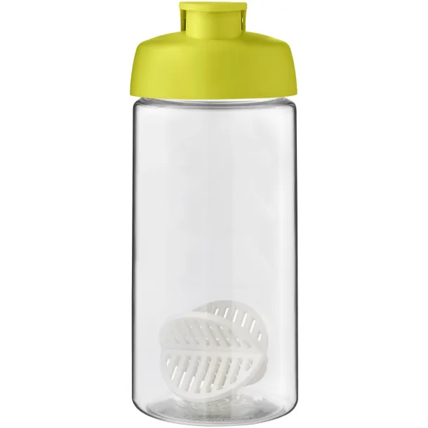 H2O Active Bop 500 ml shaker bottle Lime White