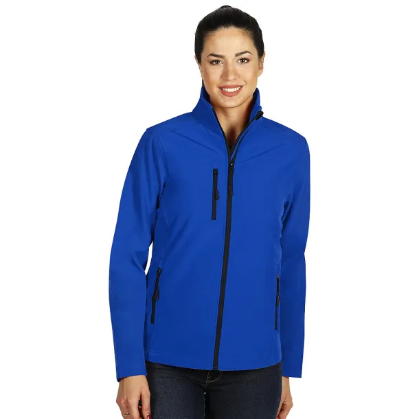 SKIPPER WOMEN women`s softshell jacket - EXPLODE Royal blue