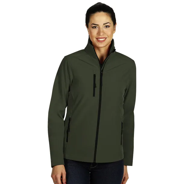 SKIPPER WOMEN women`s softshell jacket - EXPLODE Olive green