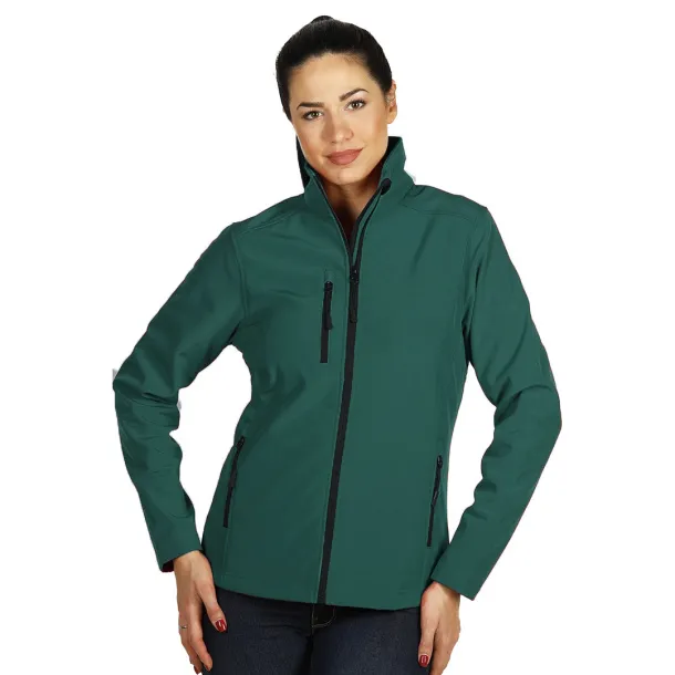 SKIPPER WOMEN women`s softshell jacket - EXPLODE Green