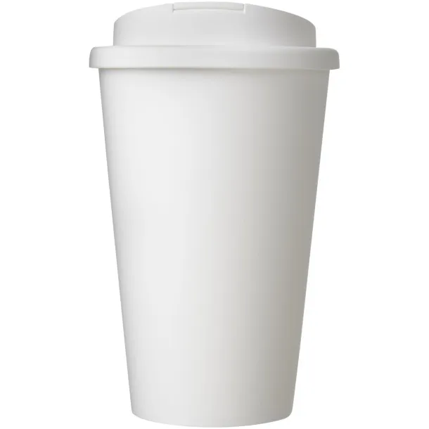 Americano® 350 ml tumbler with spill-proof lid - Unbranded White