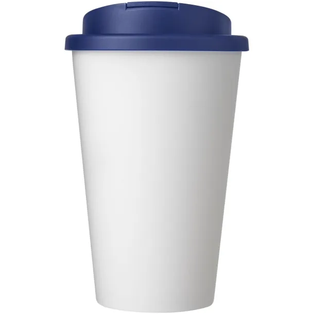 Americano® 350 ml tumbler with spill-proof lid - Unbranded White Blue