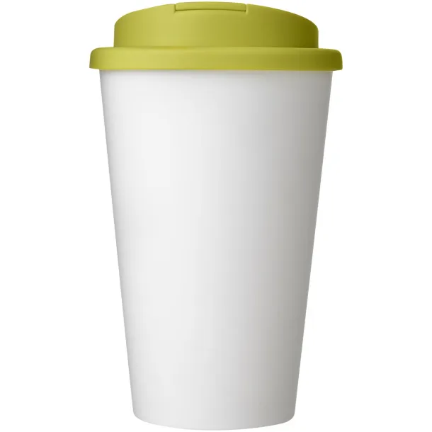 Americano® 350 ml tumbler with spill-proof lid - Unbranded White Lime