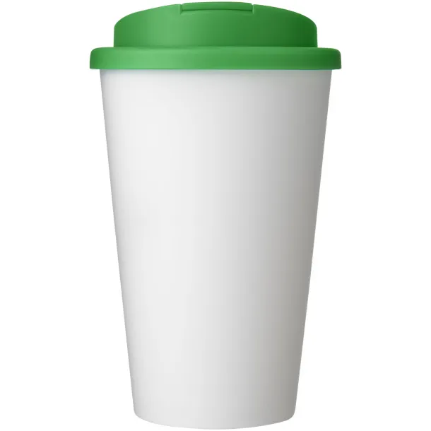 Americano® 350 ml tumbler with spill-proof lid - Unbranded White Green