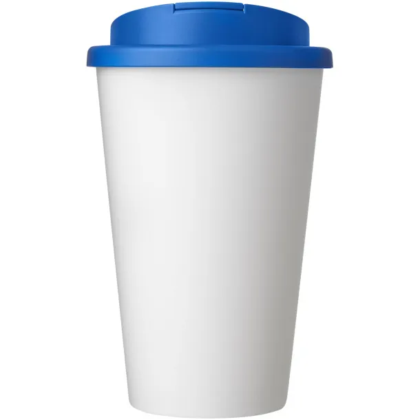 Americano® 350 ml tumbler with spill-proof lid - Unbranded White Mid blue