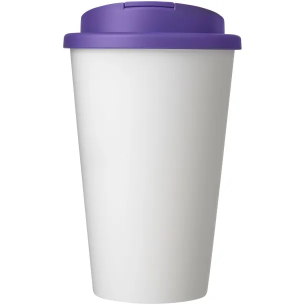 Americano® 350 ml tumbler with spill-proof lid - Unbranded White Purple