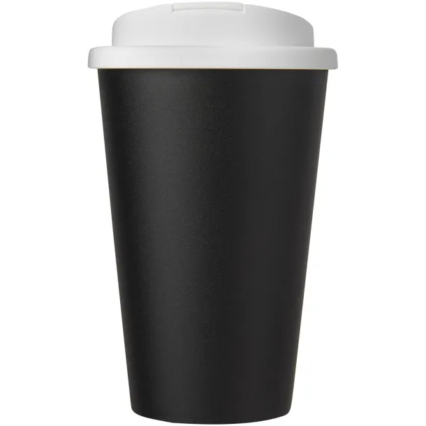 Americano® 350 ml tumbler with spill-proof lid Solid black White