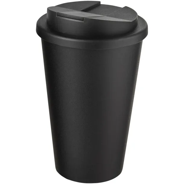 Americano® 350 ml tumbler with spill-proof lid Solid black