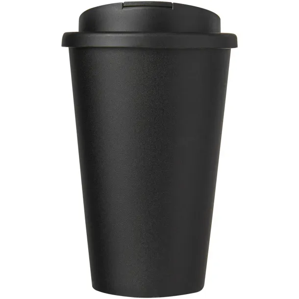 Americano® 350 ml tumbler with spill-proof lid Solid black