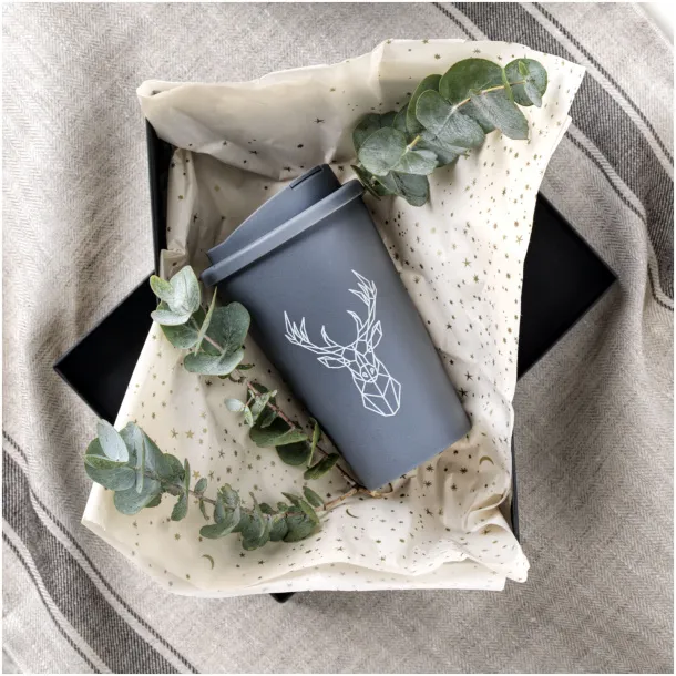 Americano® 350 ml tumbler with spill-proof lid Crna