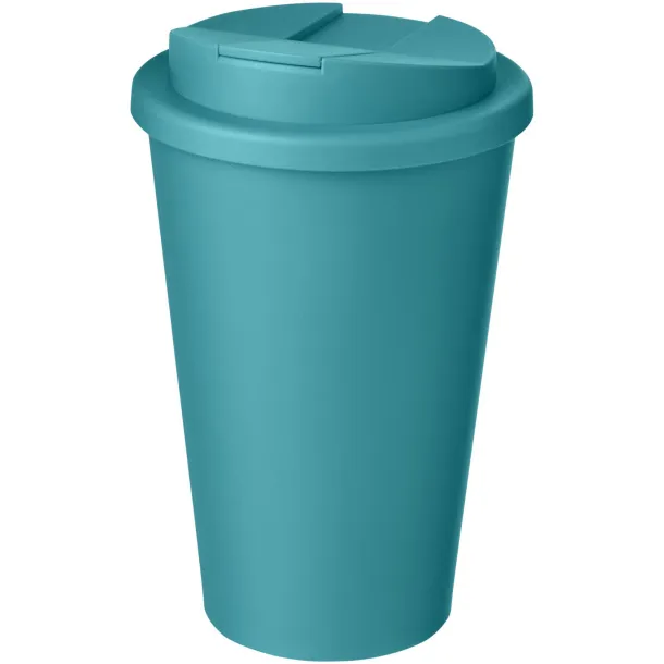 Americano® 350 ml tumbler with spill-proof lid - Unbranded Aqua