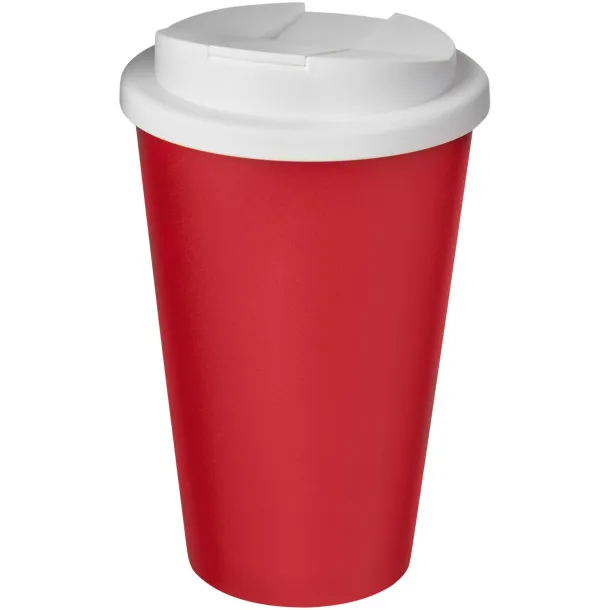 Americano® 350 ml tumbler with spill-proof lid Red White