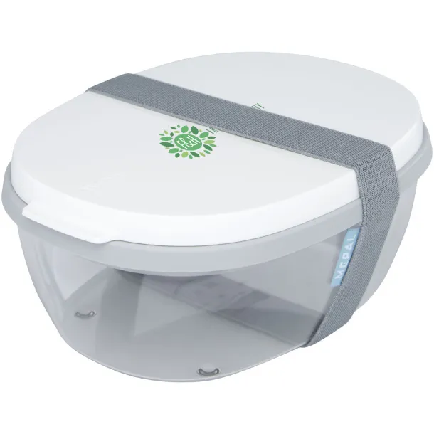 Ellipse salad box - Mepal White