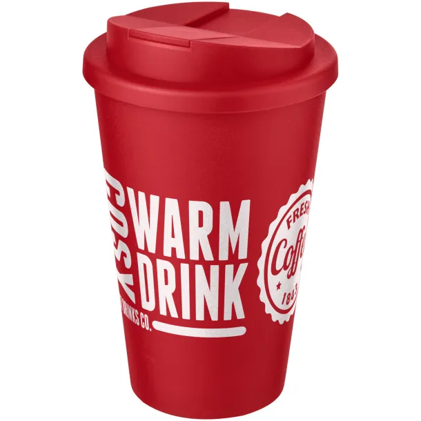 Americano® 350 ml tumbler with spill-proof lid - Unbranded Red