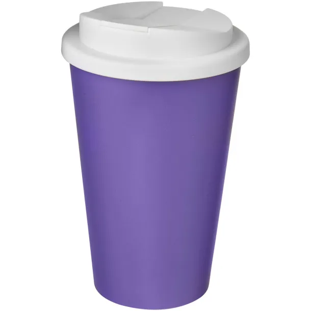 Americano® 350 ml tumbler with spill-proof lid Purple White