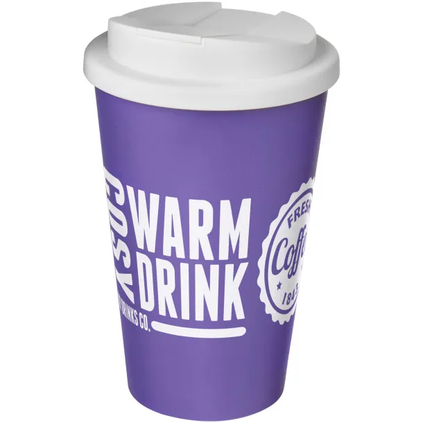 Americano® 350 ml tumbler with spill-proof lid Purple White