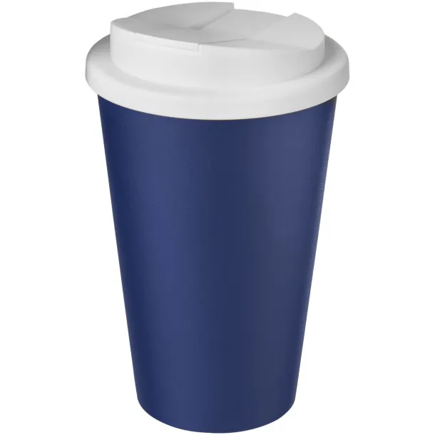 Americano® 350 ml tumbler with spill-proof lid Blue White