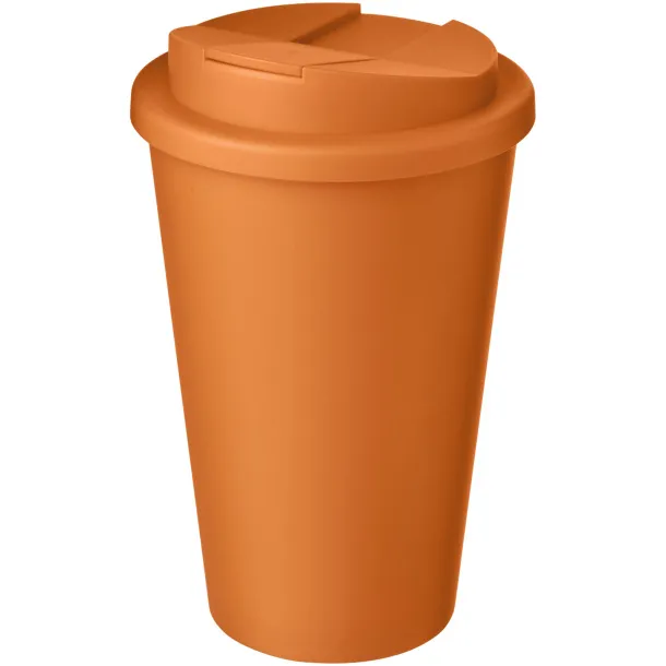 Americano® 350 ml tumbler with spill-proof lid - Unbranded Orange