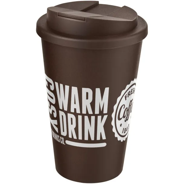 Americano® 350 ml tumbler with spill-proof lid Brown