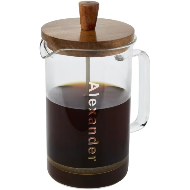 Ivorie 600 ml coffee press - Seasons White Wood