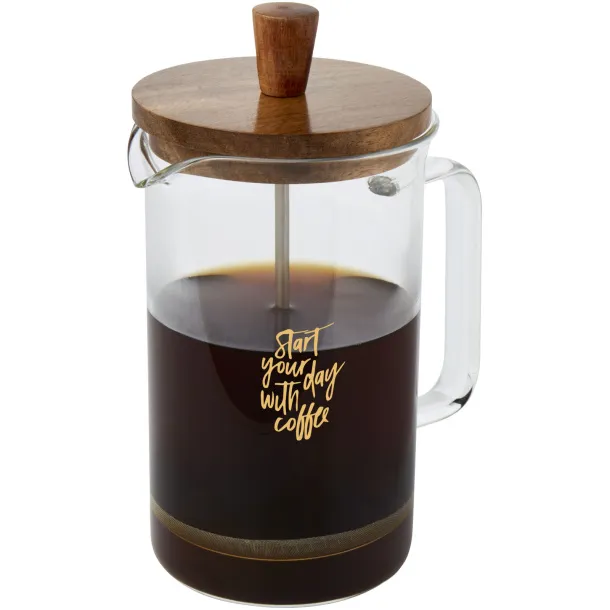 Ivorie 600 ml coffee press - Seasons White Wood