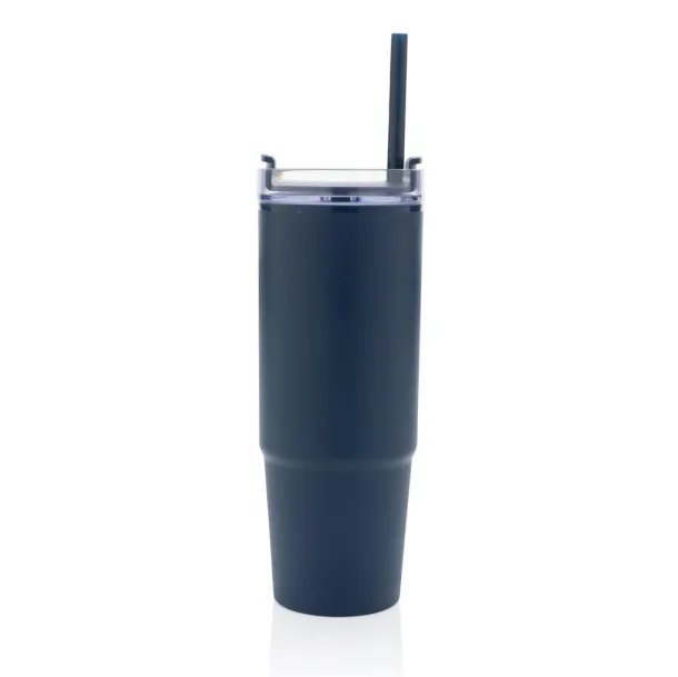  Tana RCS recyled plastic tumbler with handle 900ML - XD Collection blue 