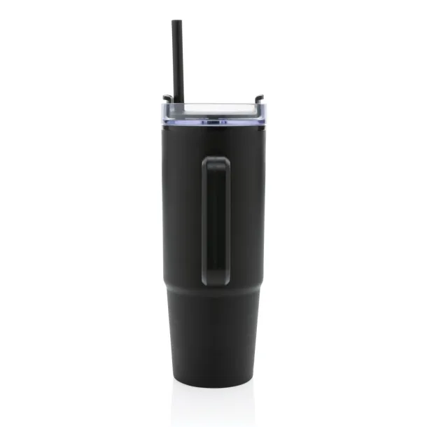  Tana RCS recyled plastic tumbler with handle 900ML - XD Collection Black 