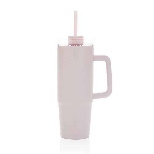  Tana RCS recyled plastic tumbler with handle 900ML - XD Collection pink 