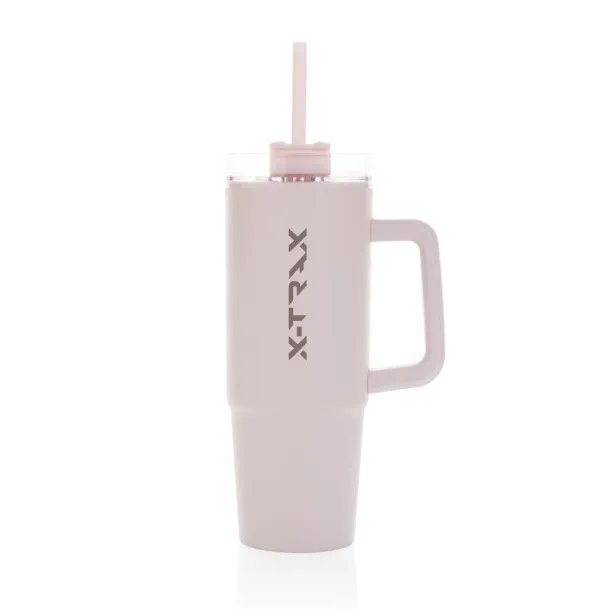  Tana RCS recyled plastic tumbler with handle 900ML - XD Collection pink 