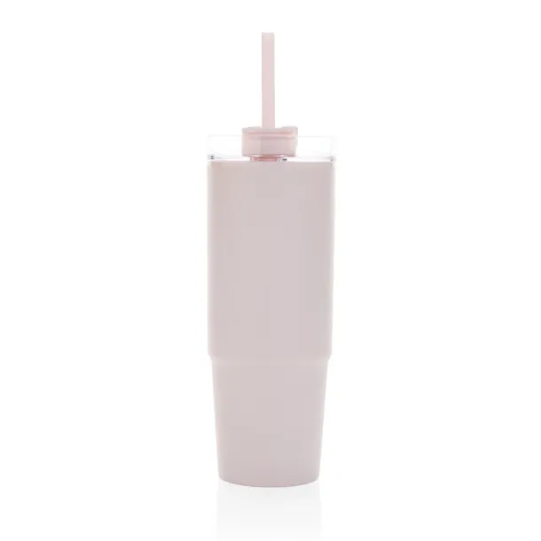  Tana RCS recyled plastic tumbler with handle 900ML - XD Collection pink 