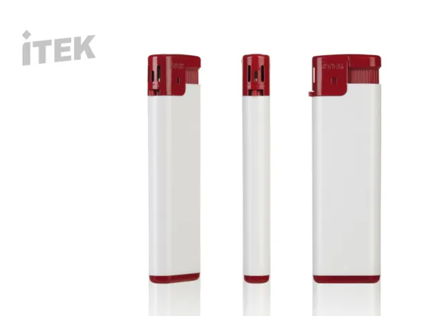 FRESH electronic plastic lighter - ITEK Red