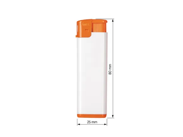 FRESH electronic plastic lighter - ITEK Orange