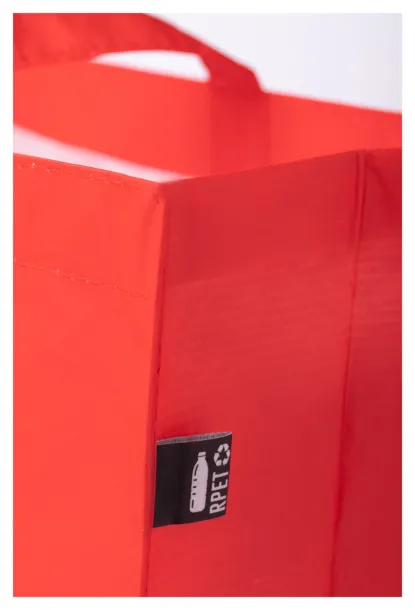 Laster torba za kupovinu - 100 g/m² Crvena