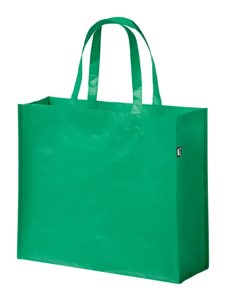 Laster torba za kupovinu - 100 g/m² Zelena