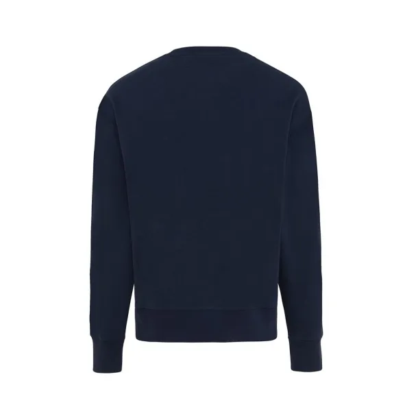  Iqoniq Kruger unisex opušteni pulover od recikliranog pamuka, 340 g/m² - iqoniq navy